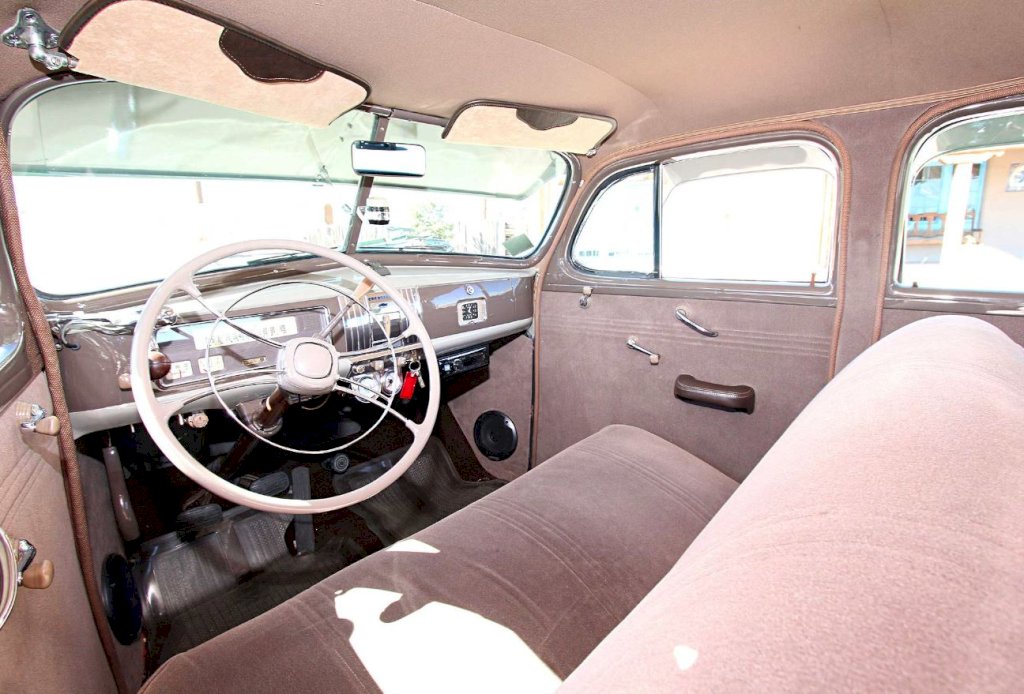 Inside the car, the 1939 Chevy Coupe offered a spacious and comfortable cabin, with ample room for passengers and luggage. 