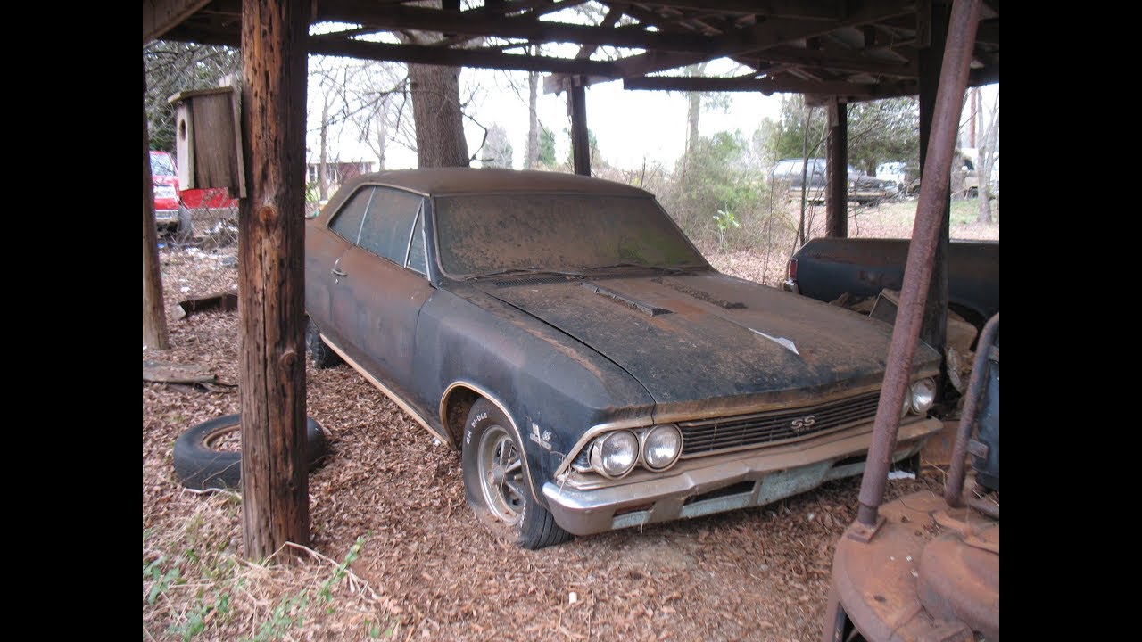 1966 SS 396 Chevelle Barn Find and legendary street racer with 427 - YouTube