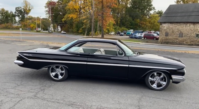 ’61 chevy bel air 409 with dual quads, 4-speed and posi rear end, hear the roar